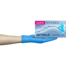 Перчатки косметические MEDIOK Nitrile  (50 пар)